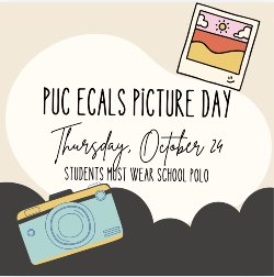 eCALS Picture Day Flyer